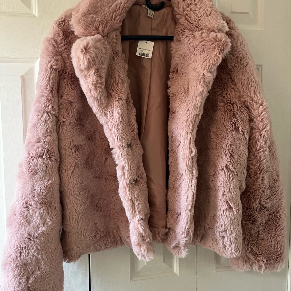 Cato Blush Teddy Jacket